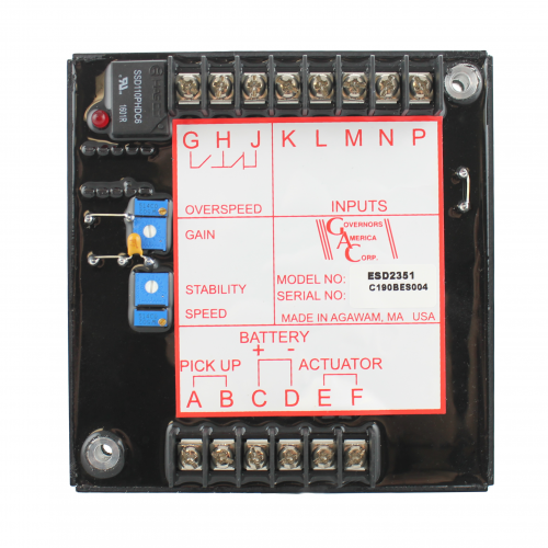 ESD2351 Analog Governors